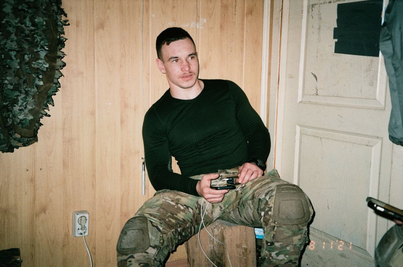 Serhii during his service. Photo provided by the defender’s wife Serhii during his service. Photo provided by the defender’s wife