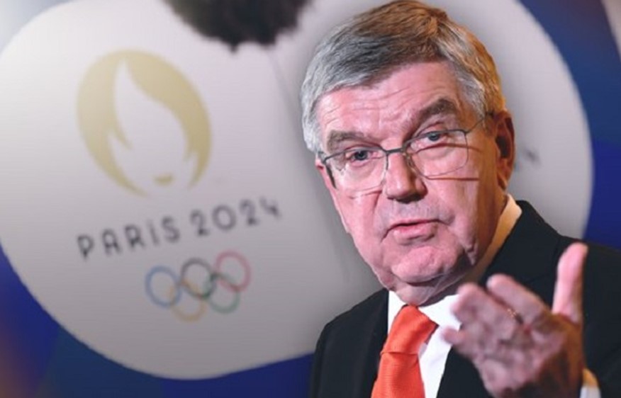 IOC head Thomas Bach insists that the boycott of Russians and Belarusians 