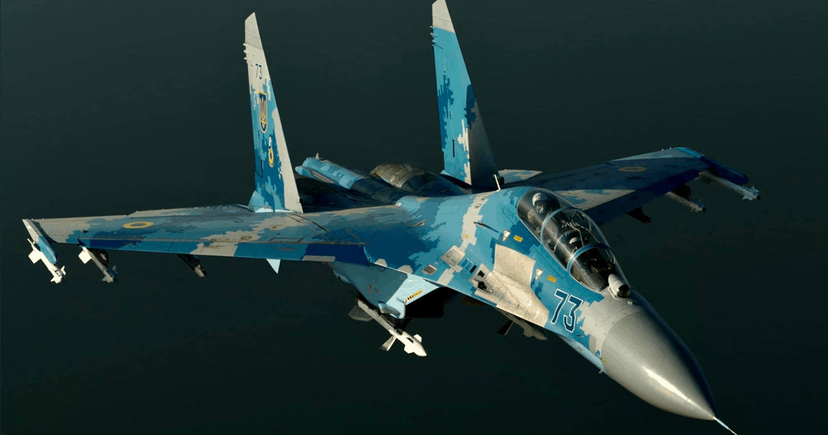 Fighter Su 27 PS of the ZSU