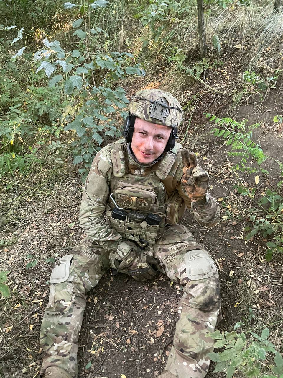 Soldier with call-sign “Tayets,” founder of the merch project that funds a drone workshop