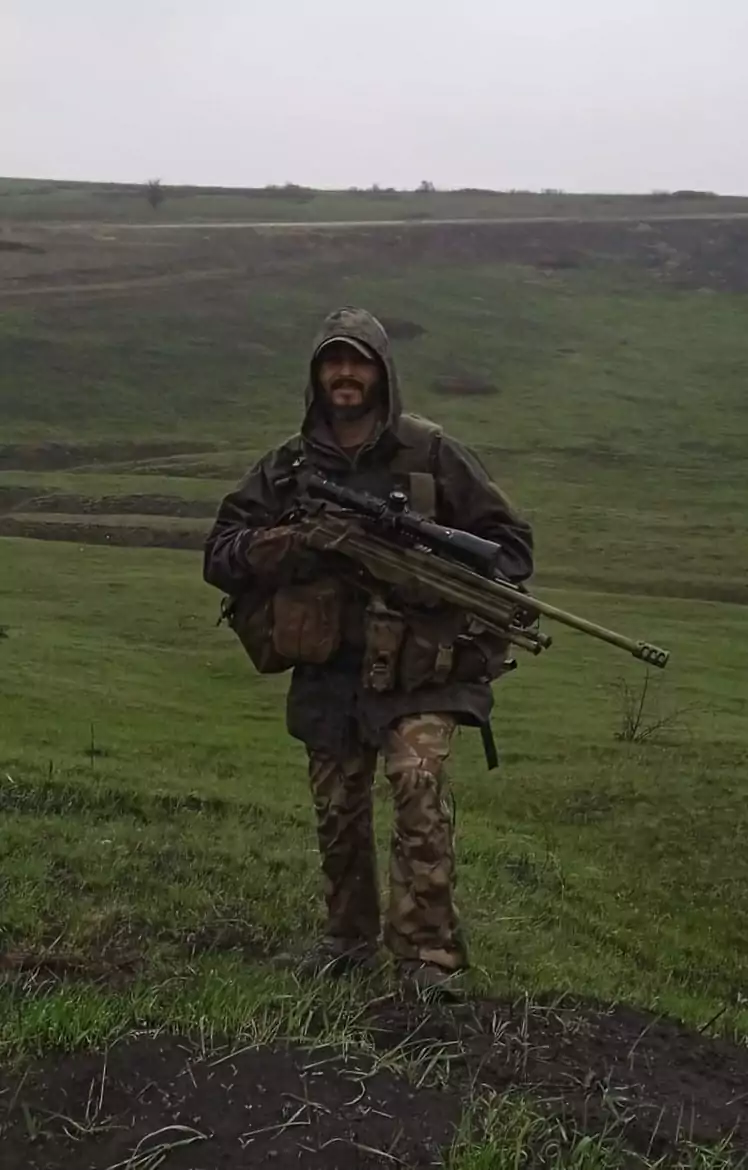 Wali on the ground in the Donbass