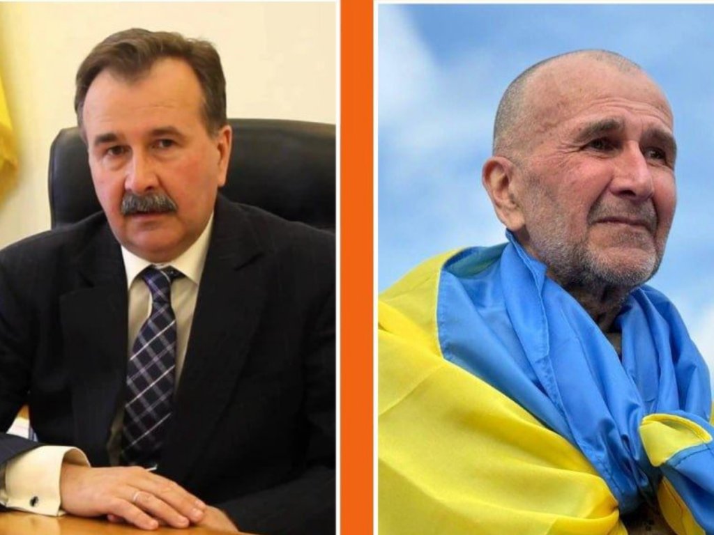 Volodymyr Mykolayenko before and after captivity Volodymyr Mykolayenko before and after captivity