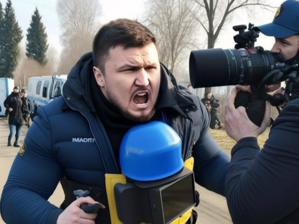 In Melitopol, Kadyrovites raped a Russian propagandist from NTV and beat up a cameraman