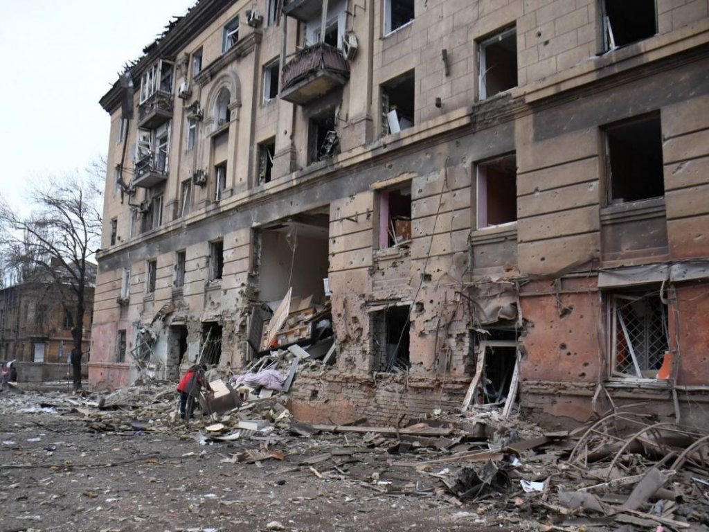 Mariupol after the shelling of the invaders 