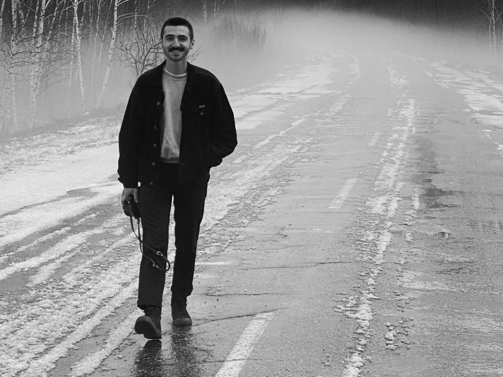 Ukrainian photographer and soldier Konstantyn Huzenko