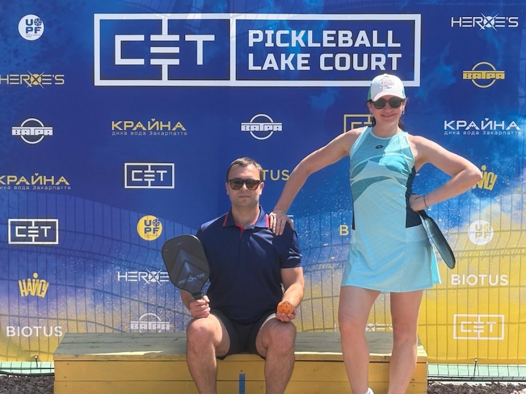 Pickleball in Kyiv, Ukraine