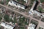 Maxar Technologies has published new satellite images from the Donetsk and Luhansk regions, where the fighting continues