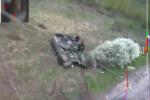 The kamikaze drone of the Ukrainian special forces was struck by the tank crew of the occupiers