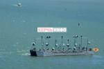 Russia covers the Crimean bridge with a target ship