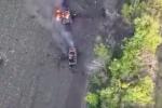 Ukrainian paratroopers destroy two tanks and infantry fighting vehicles (VIDEO)