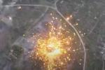 30th brigade with fireworks destroyed the enemy battery "Hurricanes" BM-27 (VIDEO)
