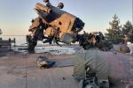 A Russian helicopter was retrieved from the Kyiv Reservoir