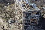 <b>Kyiv on Friday 03/18/2022 after shelling by Russian troops</b>