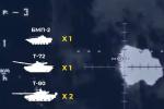 SBU strike drones destroyed three tanks and BMP-2 of the occupiers at once (VIDEO)