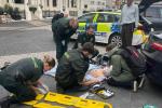 <b>Ukrainian Combat Medics Save Car Crash Victim in London</b>