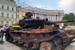 Broken military equipment of the Russian Federation has become a new landmark of Kyiv (PHOTO)