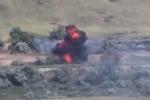 Artillerymen of the Knights of the Winter Campaign struck the positions of the Russians in the South