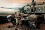 Azov Kyiv fighters seize Russian Msta-S anti-aircraft gun