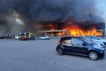 Poltava region: as a result of rocket fire, a shopping center in Kremenchuk was occupied